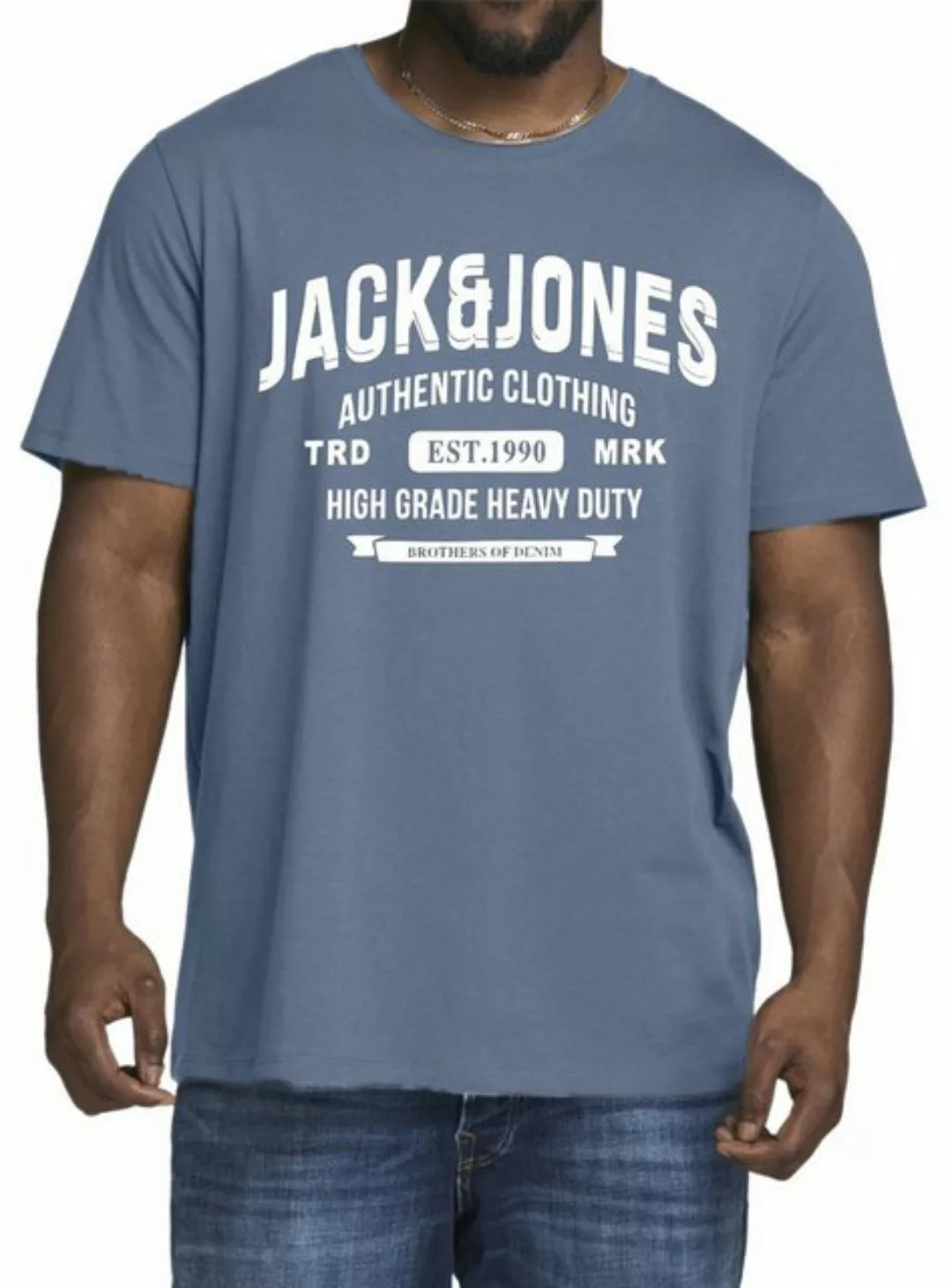 Jack & Jones Plus Print-Shirt Big Size Übergrößen T-Shirt günstig online kaufen