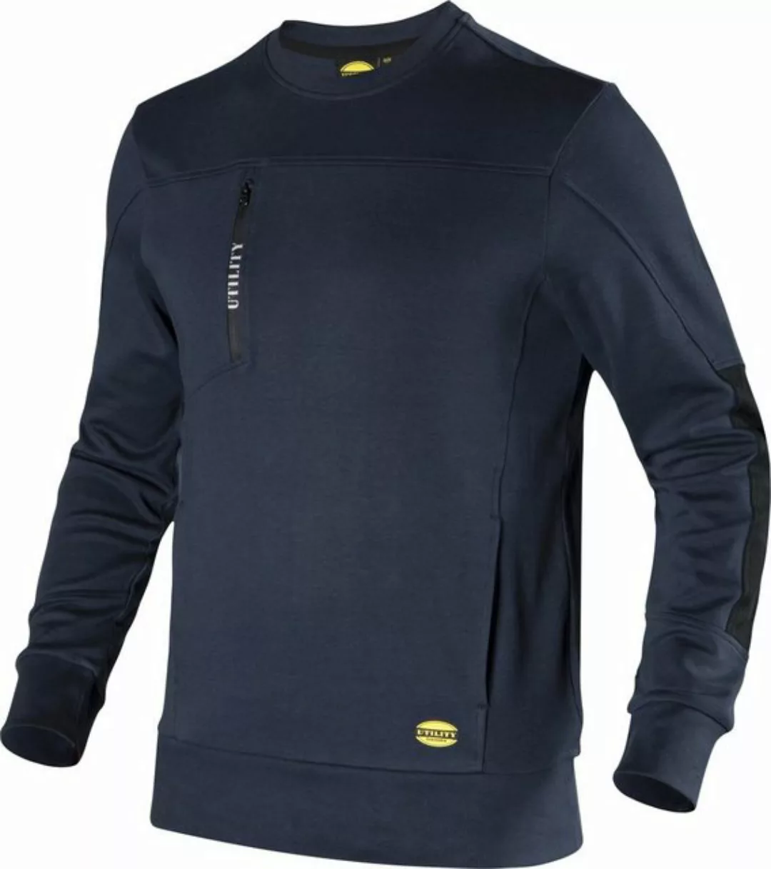 Utility Diadora Rundhalspullover Sweatshirt Crew Litework günstig online kaufen