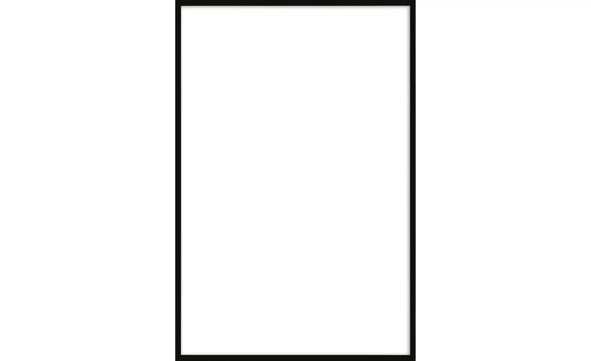 Bilderrahmen 40x60 cm ¦ schwarz ¦ Glas  ¦ Maße (cm): B: 40 H: 60 T: 2 Acces günstig online kaufen