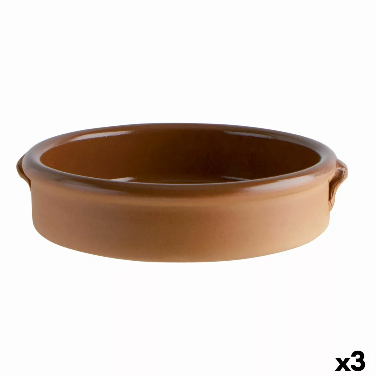 Kochtopf Aus Keramik Braun (ø 32 Cm) (3 Stück) günstig online kaufen