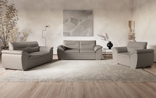 COTTA Polstergarnitur »Leandra«, Set bestehend aus: 2-Sitzer & 2,5-Sitzer günstig online kaufen