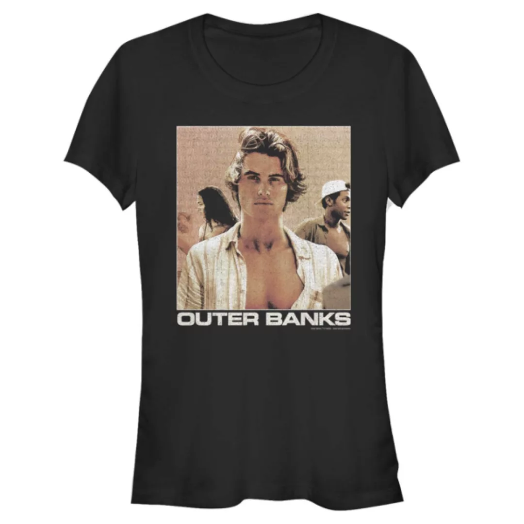 Netflix - Outer Banks - John B Waves Poster - Frauen T-Shirt günstig online kaufen