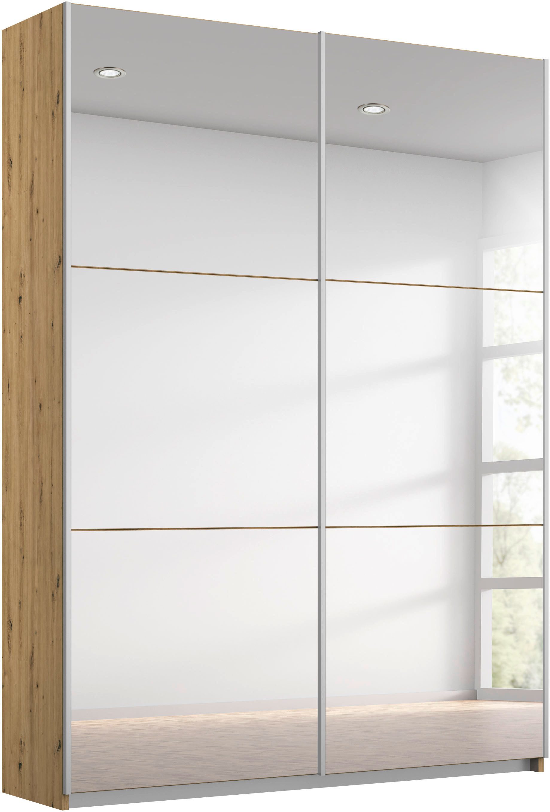 rauch Schwebetürenschrank "Kleiderschrank Schrank Garderobe REFLECT", inkl. günstig online kaufen