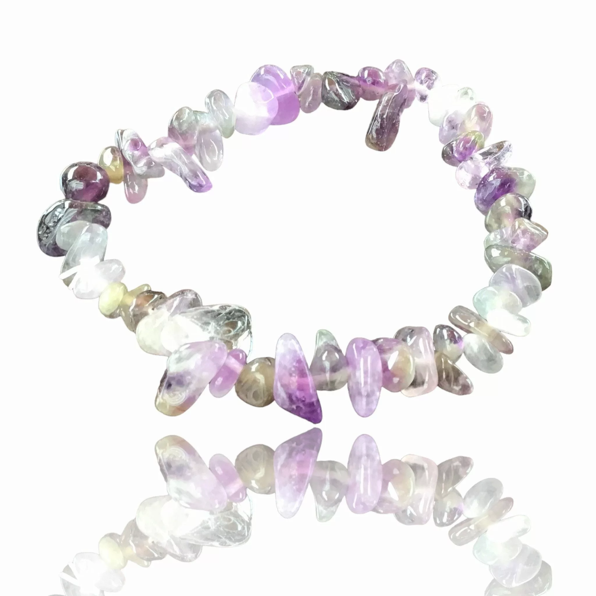 Steinfixx® Armband Amethyst Splitterarmband - Edelstein günstig online kaufen