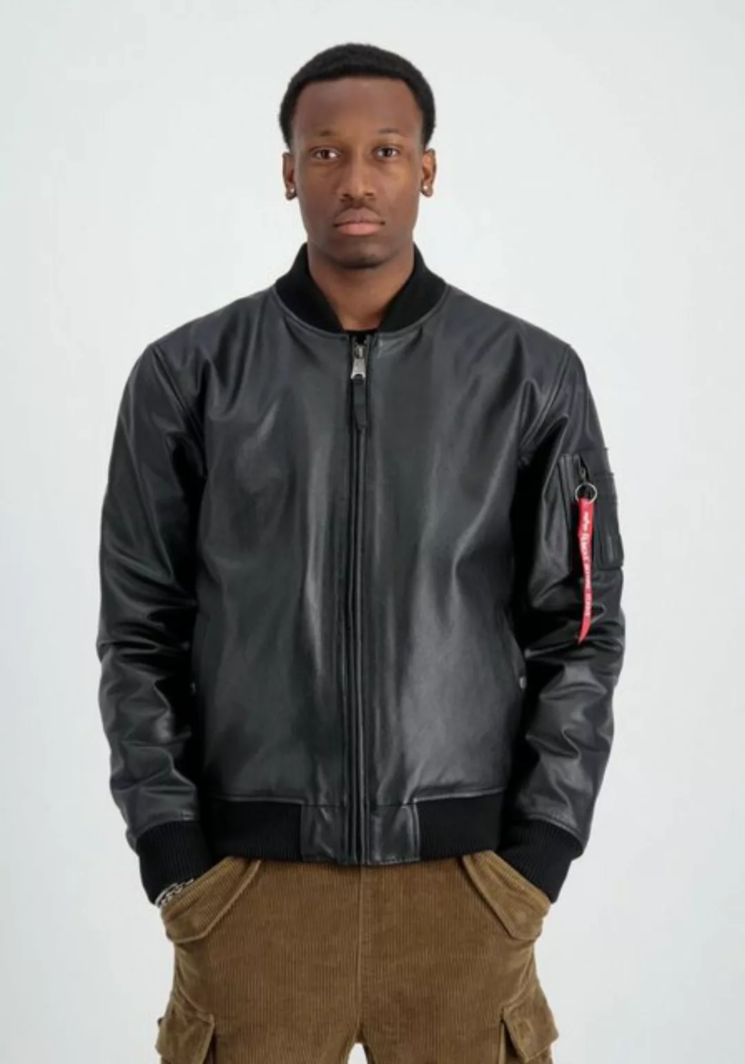 Alpha Industries Lederjacke Alpha Industries Men - Leather & Vegan Jackets günstig online kaufen