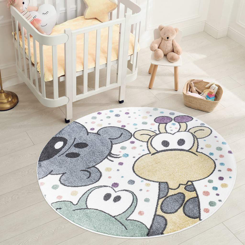 Carpet City Kinderteppich »ANIME913«, rund, 11 mm Höhe, Kinderzimmer Teppic günstig online kaufen