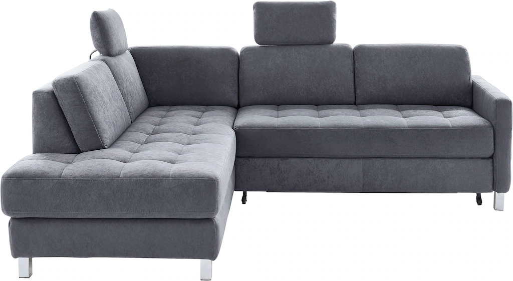 sit&more Ecksofa "Pablo L-Form", wahlweise mit Bettfunktion günstig online kaufen