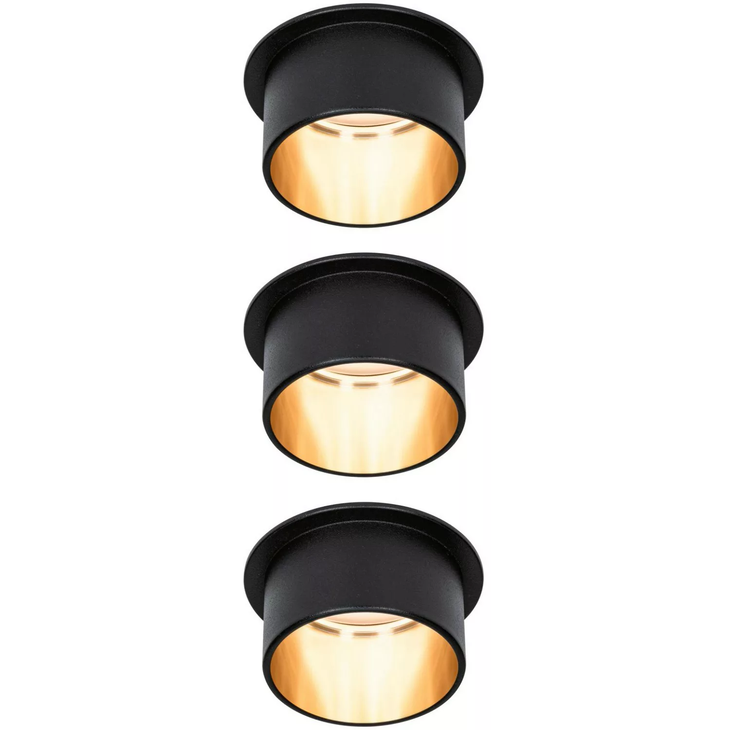 Paulmann Gil LED-Einbau weiß matt/eisen 3er-Set günstig online kaufen