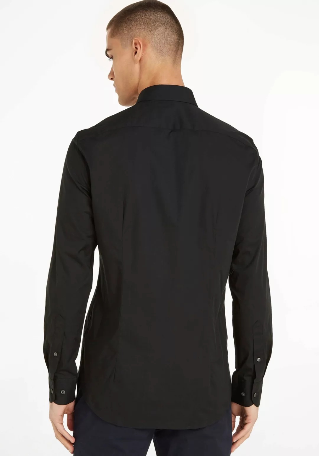 Tommy Hilfiger Langarmhemd LA-Hemd Flex Poplin SF günstig online kaufen