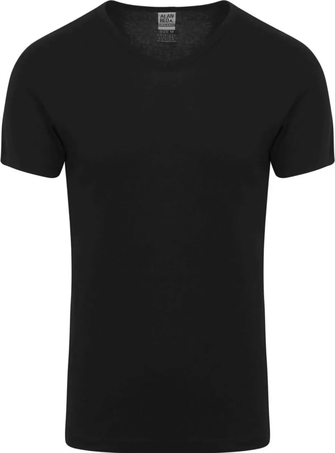 Alan Red Vancouver T-Shirt Schwarz 2er-Pack - Größe L günstig online kaufen