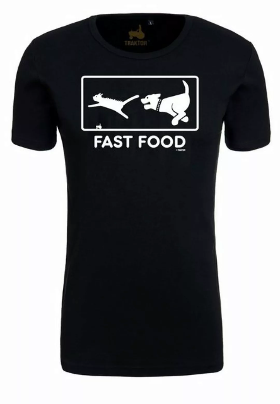 LOGOSHIRT T-Shirt Fast Food mit lustigem Print günstig online kaufen