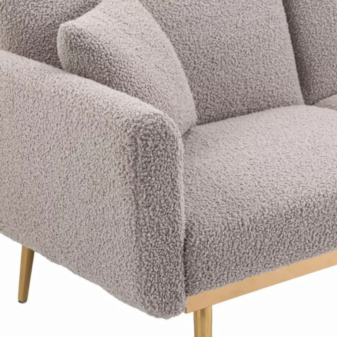 HAUSS SPLOE Schlafsofa 3-Sitzer-Designsofa aus weichem Samt SchlafsofaTages günstig online kaufen