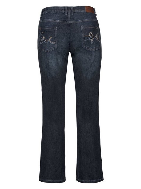 Sheego Stretch-Jeans "Große Größen", mit Used-Effekten günstig online kaufen