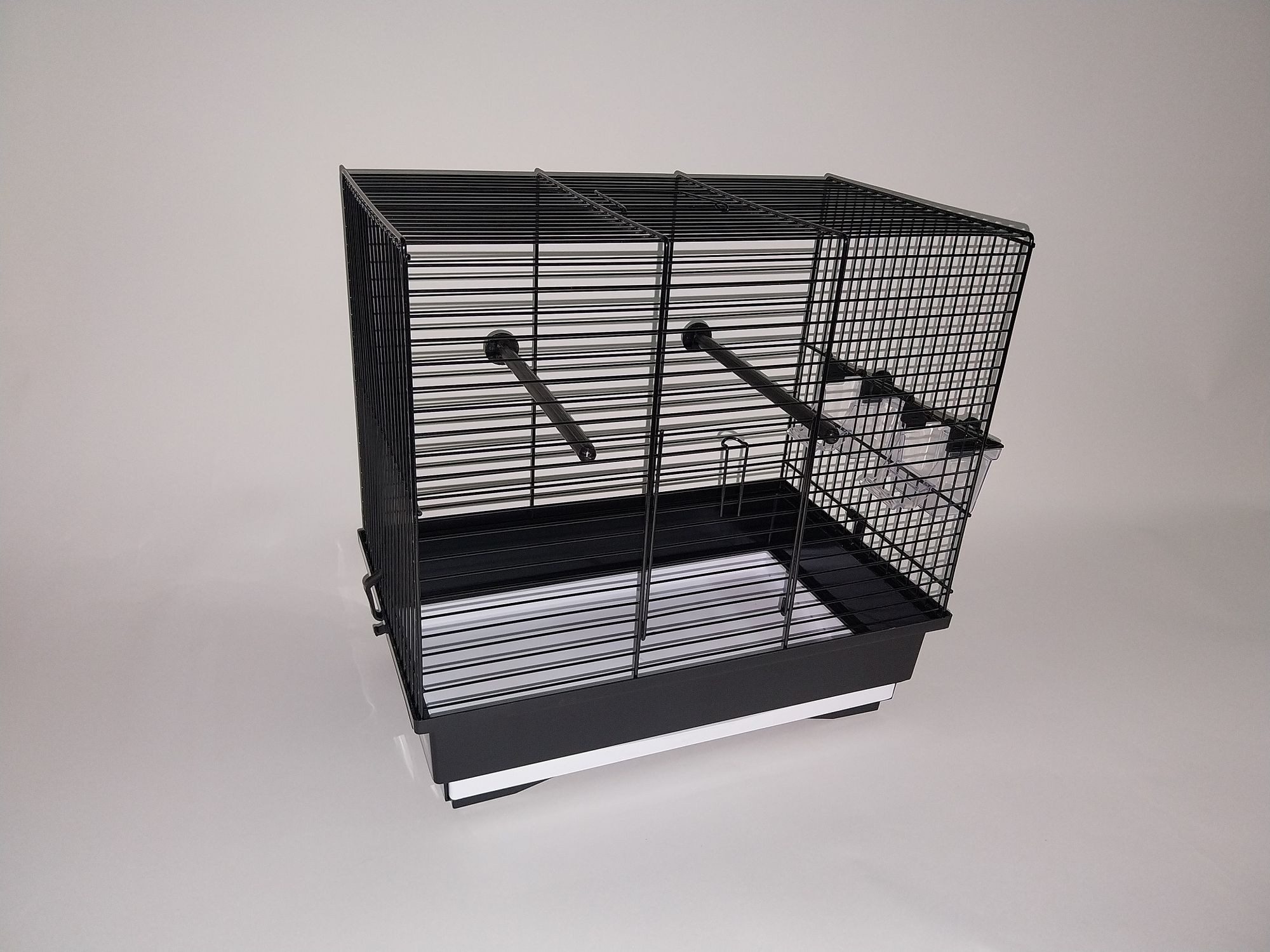 Ollesch Vogelkäfig Vogelkäfig Vogelheim Vogelbauer schwarz günstig online kaufen