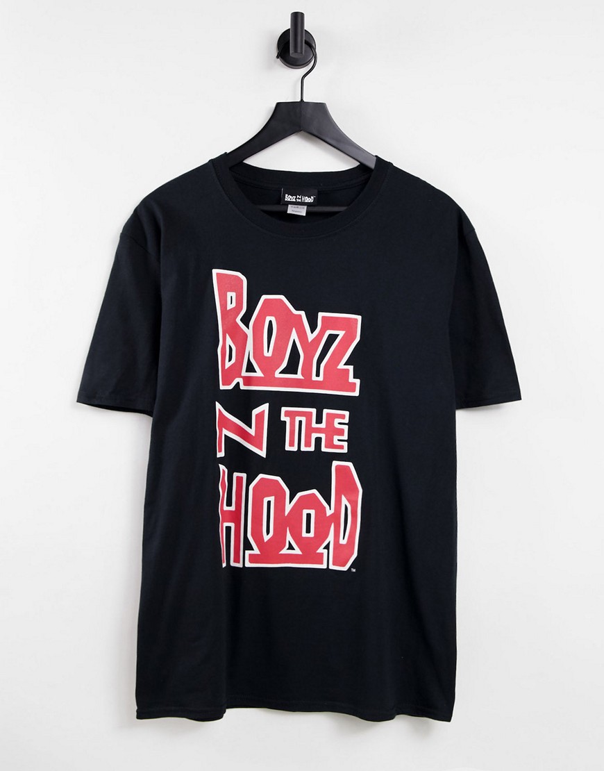 T-Shirt in Schwarz mit „Boyz n The Hood“-Print günstig online kaufen