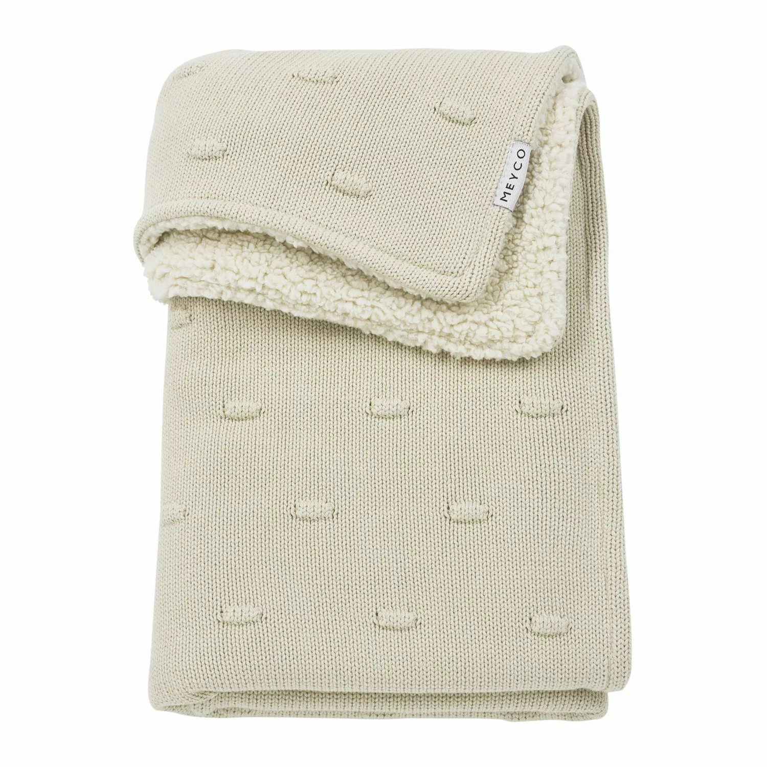 Babydecke Soft sand, Meyco Baby, 75x100cm günstig online kaufen