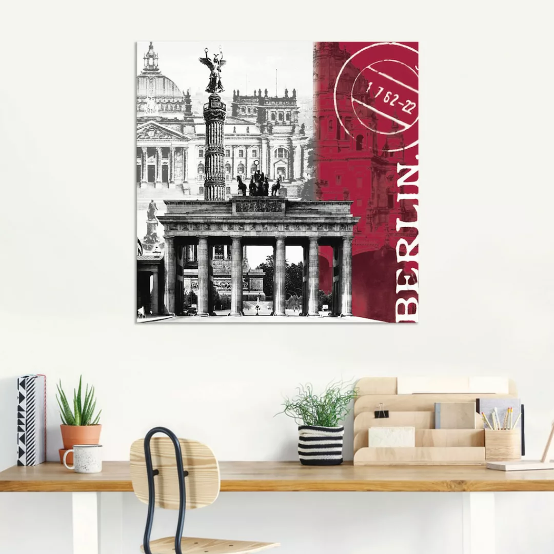 Artland Wandbild "Berlin I", Gebäude, (1 St.), als Alubild, Outdoorbild, Le günstig online kaufen