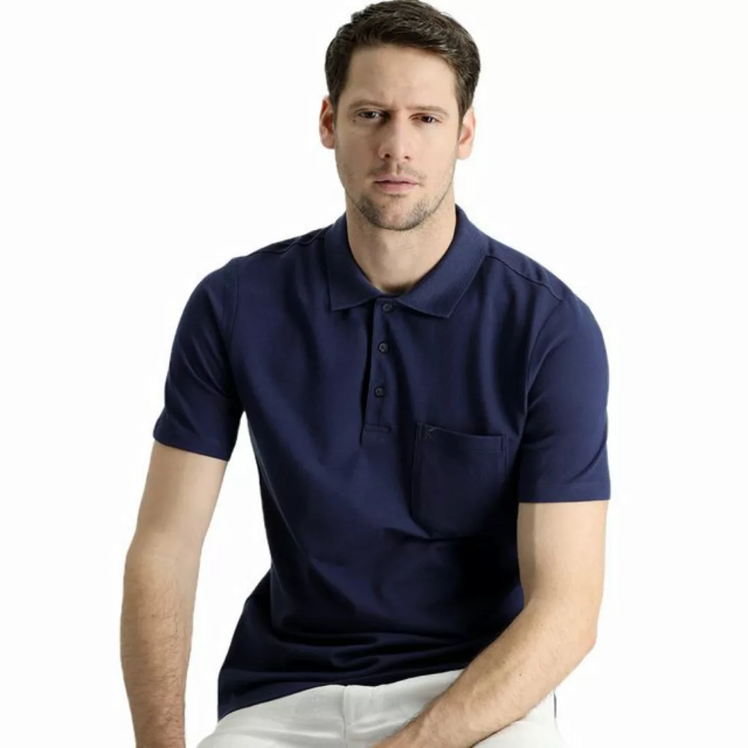 KIGILI Poloshirt KIGILI T-Shirt mit Polokragen, schmale Passform, bestickt, günstig online kaufen