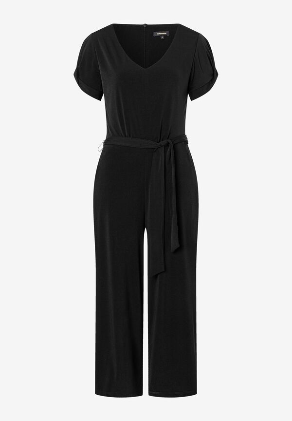 Jersey Jumpsuit, schwarz günstig online kaufen