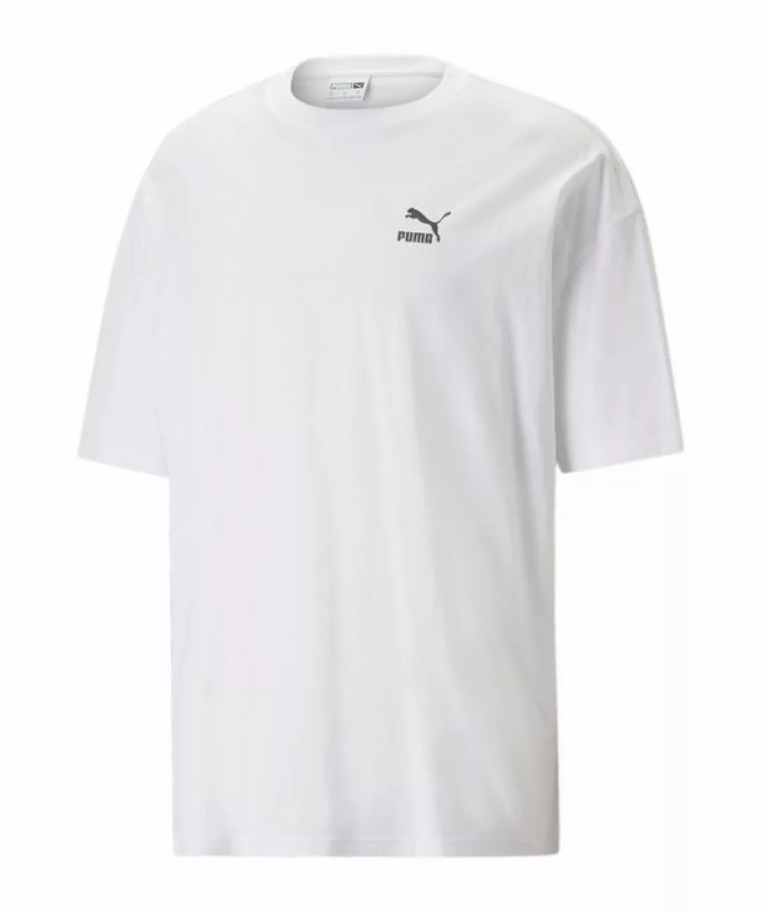 PUMA T-Shirt PUMA Classics Oversized T-Shirt Baumwolle günstig online kaufen