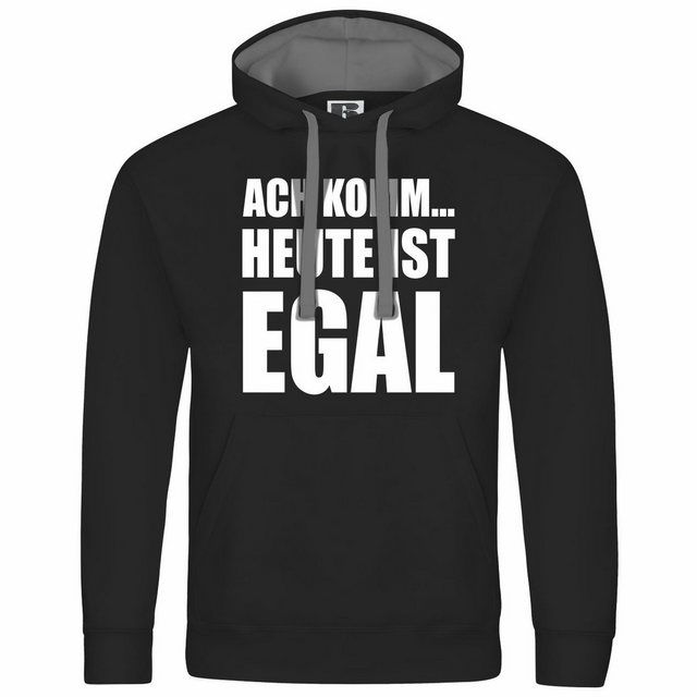 deinshirt Kapuzenpullover Herren Kapuzenpullover Ach komm Heute ist egal Mi günstig online kaufen