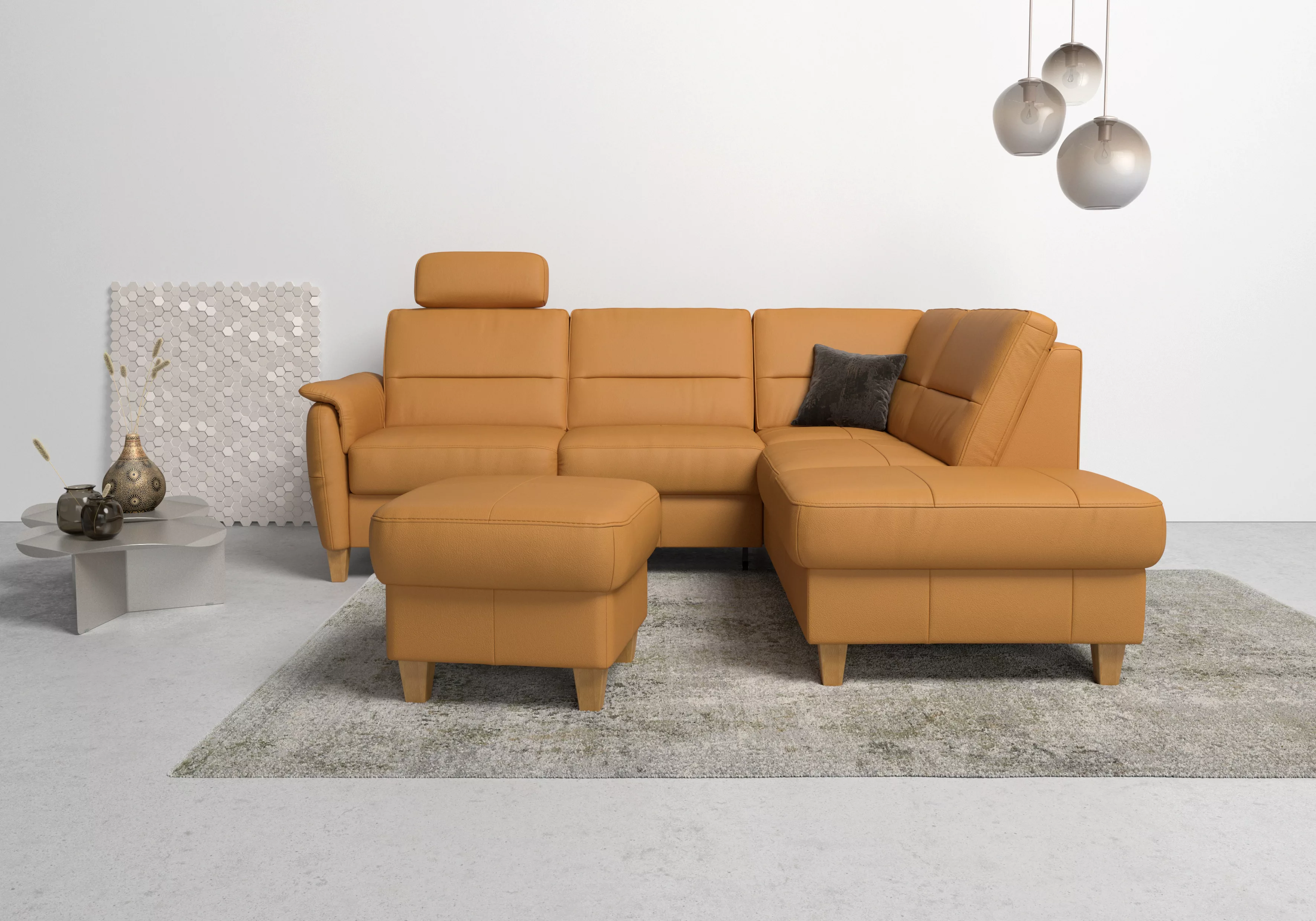 Home affaire Ecksofa "Palmera L-Form" günstig online kaufen