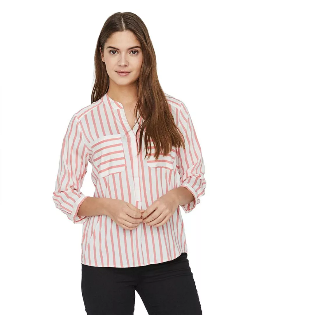 Vero Moda Erika Stripe L Stripes Tea Rose / Stripes Tea Rose günstig online kaufen