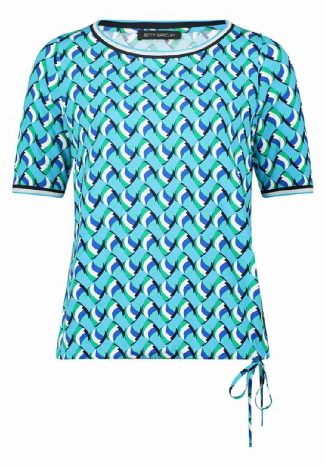 Betty Barclay Kurzarmshirt Betty Barclay Casual-Shirt mit Tunnelzug (1-tlg) günstig online kaufen