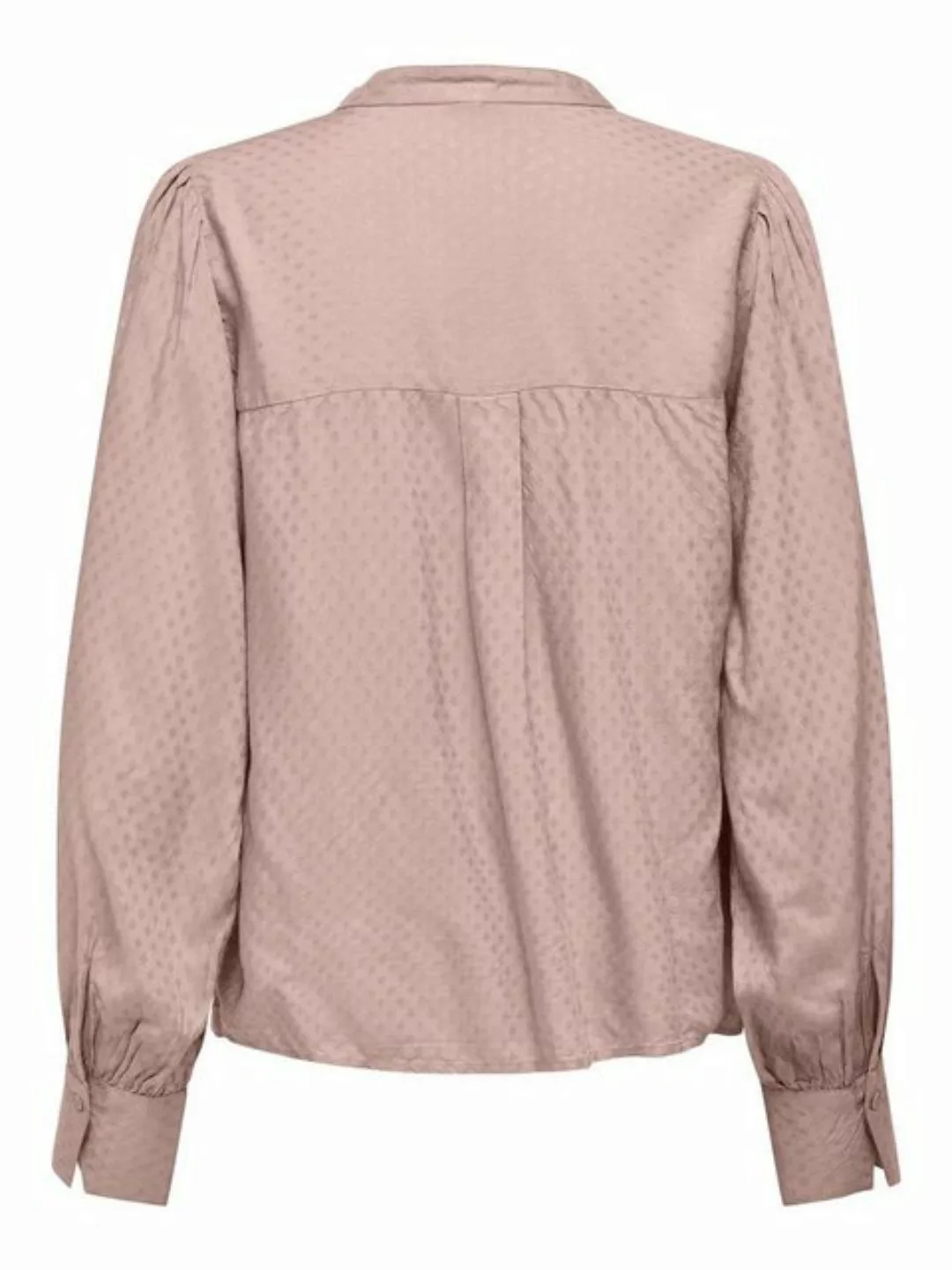 ONLY Blusentop ONLMARLA DOBBY L/S V-NECK TOP PTM günstig online kaufen