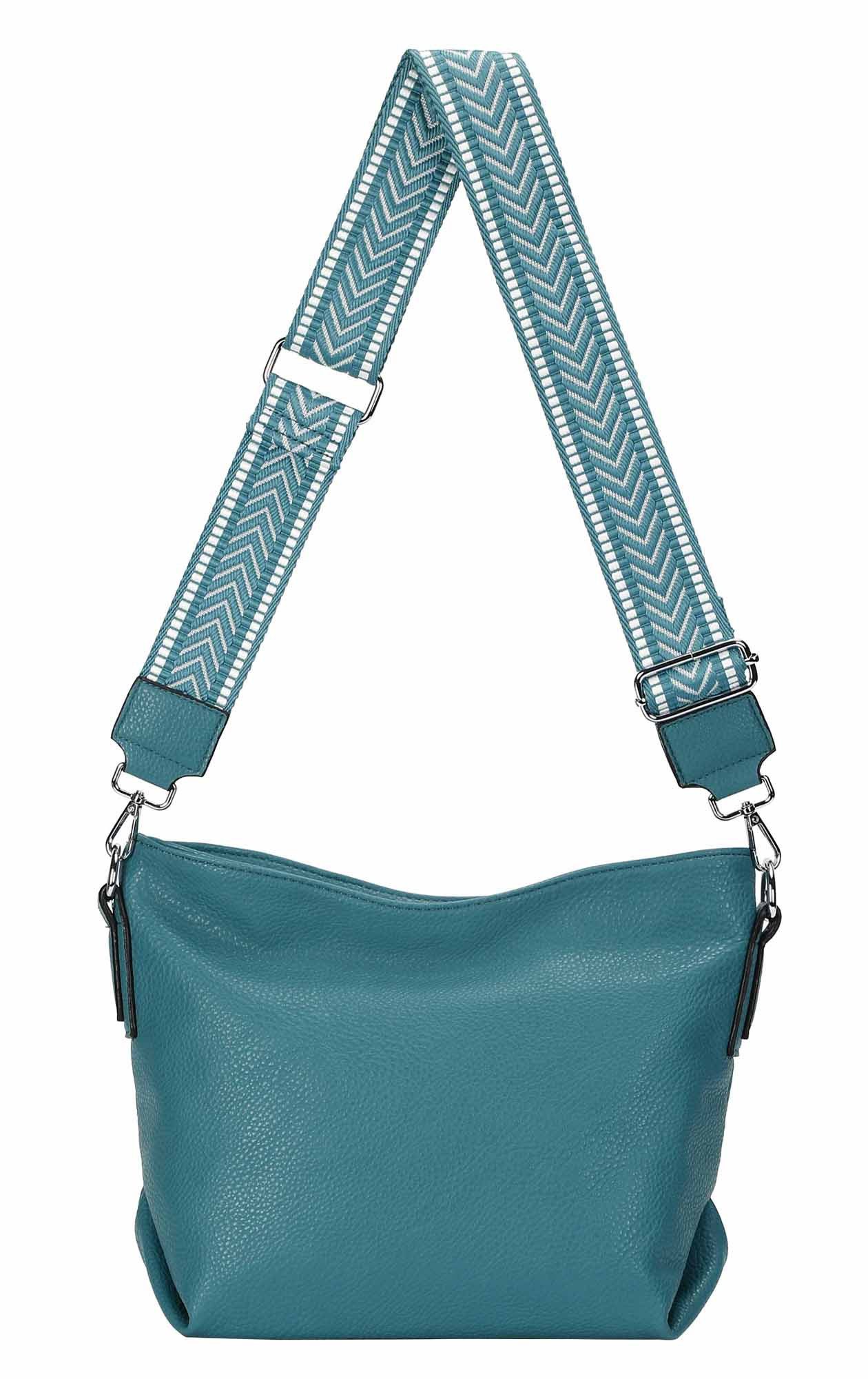 ITALYSHOP24 Schultertasche Damen Tasche Shopper CrossBody günstig online kaufen