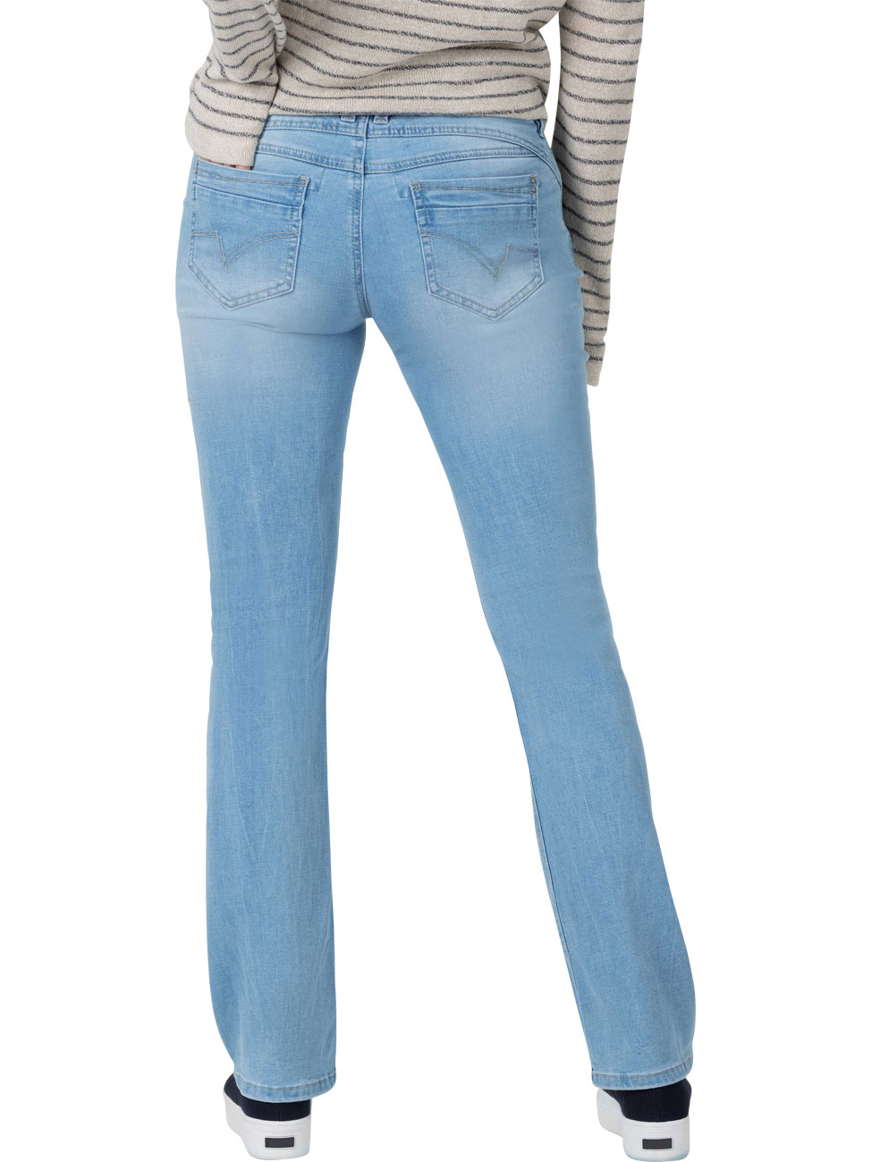 TIMEZONE Damen Jeans Slim LisaTZ - Slim Fit - Blau - Light Surf Blue Wash günstig online kaufen