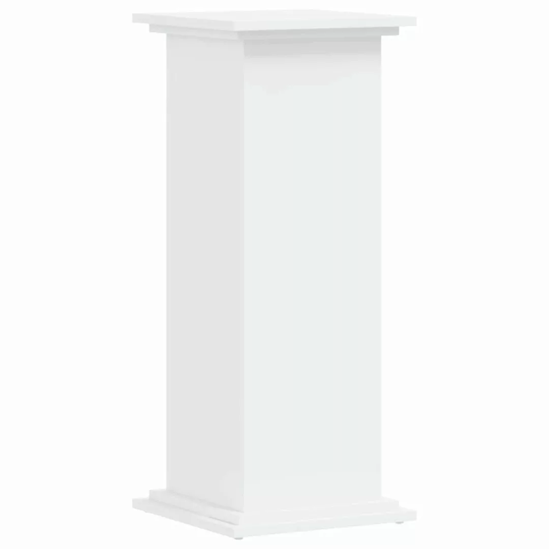 vidaXL Blumenständer Pflanzenständer Weiß 33x33x80 cm günstig online kaufen