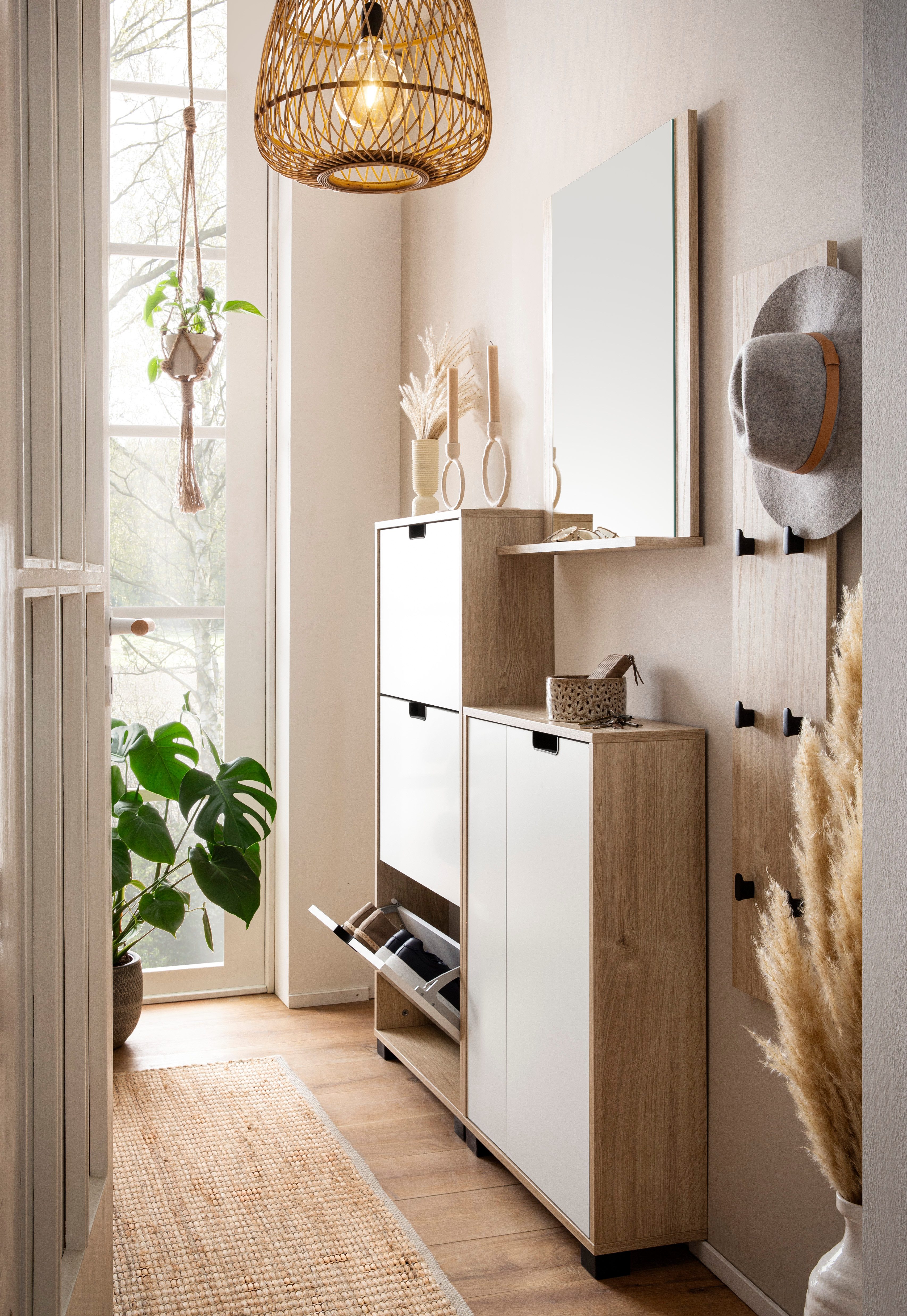 Schildmeyer Stauraumschrank "Emmik, Breite 60 cm, platzsparend, verstellbar günstig online kaufen