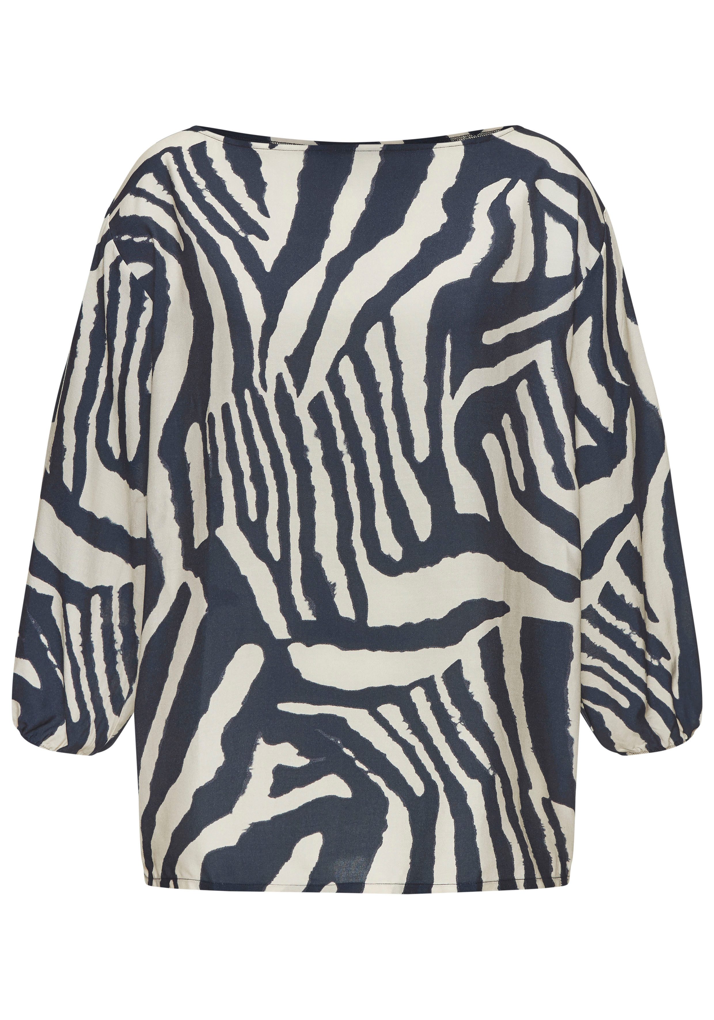 LASCANA Schlupfbluse, mit Animalprint, Damenbluse, modisch günstig online kaufen