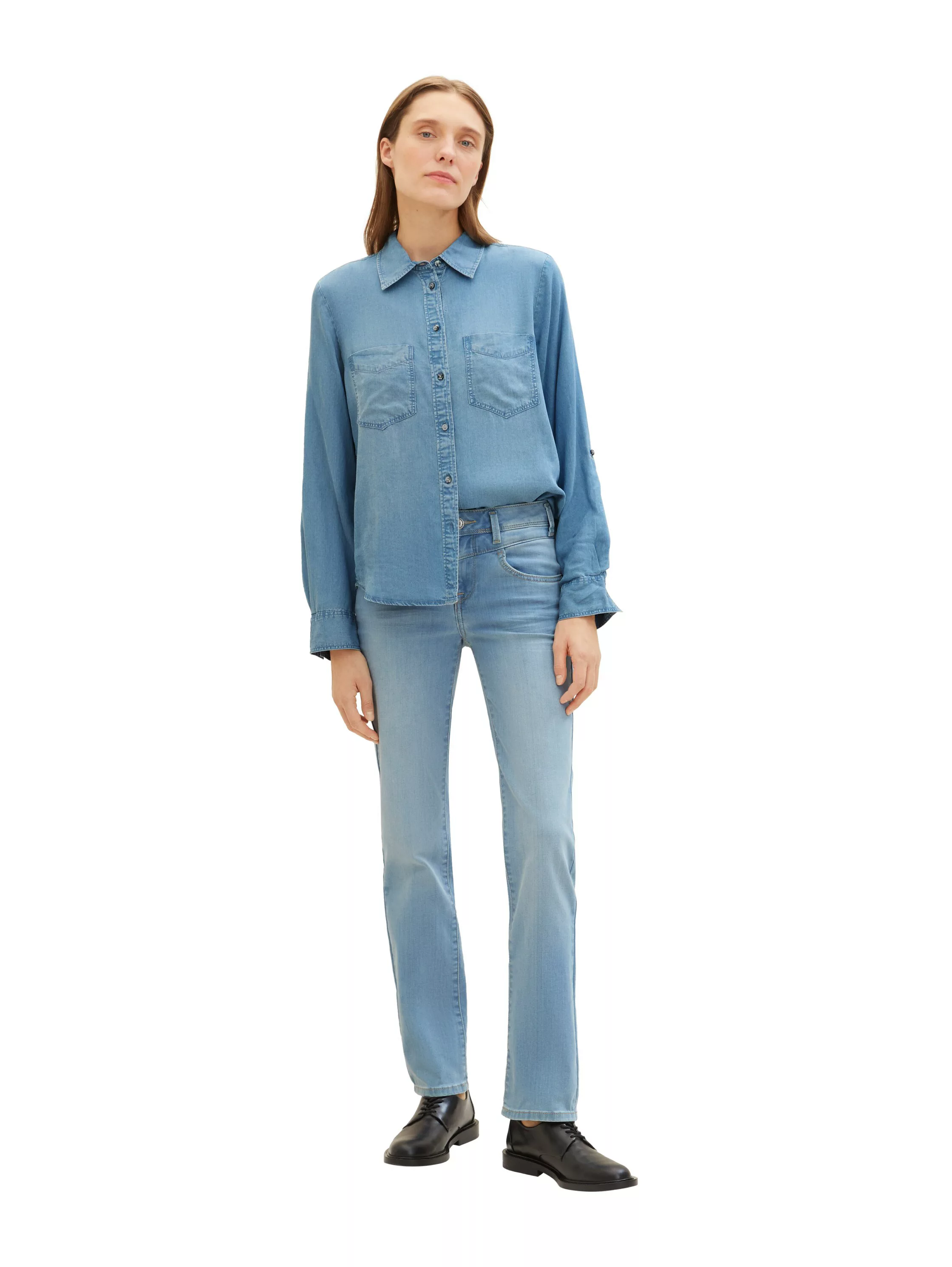 TOM TAILOR 5-Pocket-Jeans "Alexa Straight", mit Stretch günstig online kaufen