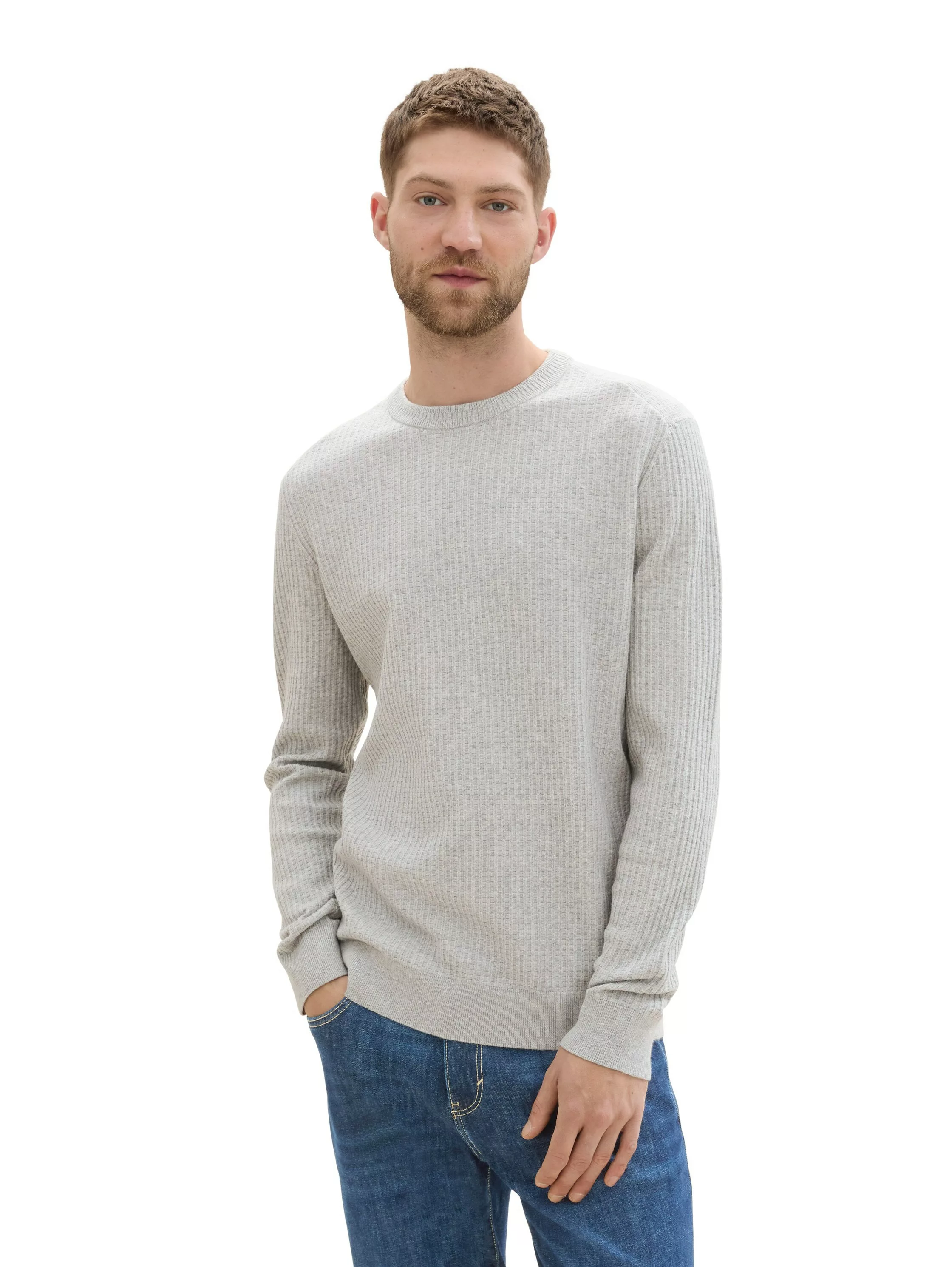 TOM TAILOR Strickpullover im Streifen-Design günstig online kaufen