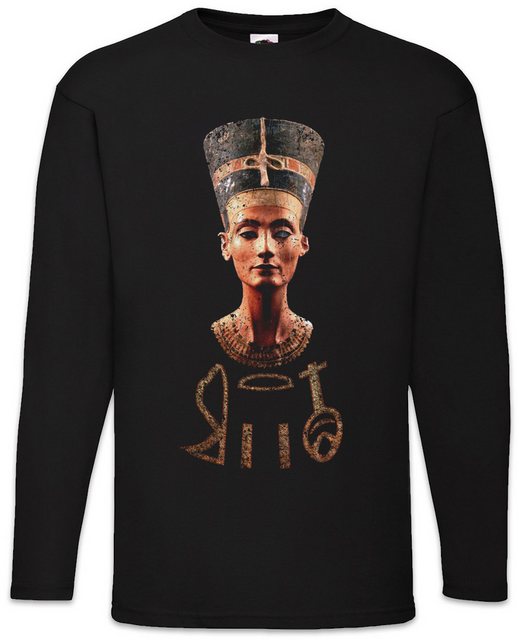 Urban Backwoods Langarmshirt Nefertiti Vintage Langarm T-Shirt Egytian Phar günstig online kaufen