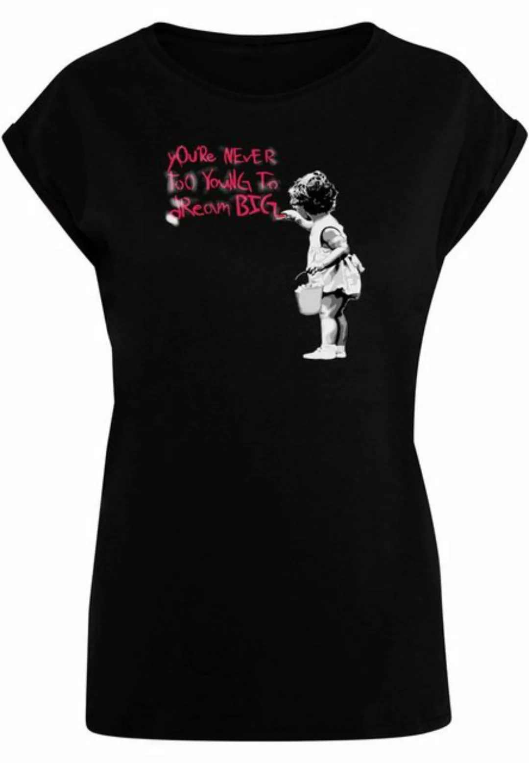 Merchcode T-Shirt Merchcode Damen Ladies Dream Big T-Shirt (1-tlg) günstig online kaufen