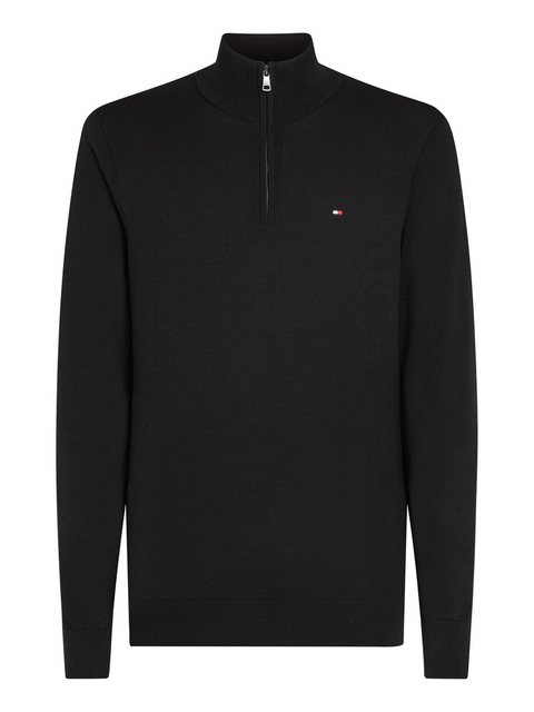 Tommy Hilfiger Troyer ESSENTIAL COTTON ZIP MOCK günstig online kaufen