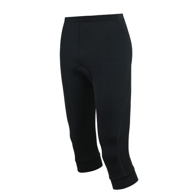 Airtracks Radlerhose Damen Fahrradhose 3/4 Lang Comfort Line (Radhose mit 3 günstig online kaufen