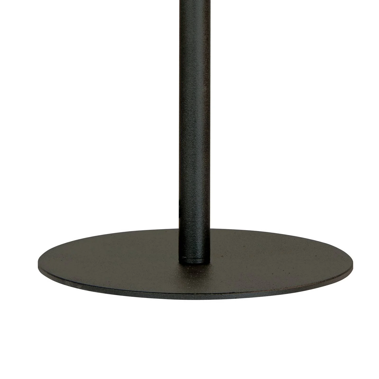 Tischlampe Tornado, schwarz/gold, Metall, Ø 26 cm, E14 günstig online kaufen