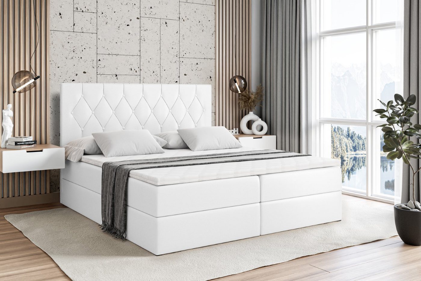 ALTDECOR Boxspringbett VELANTO-BZ günstig online kaufen