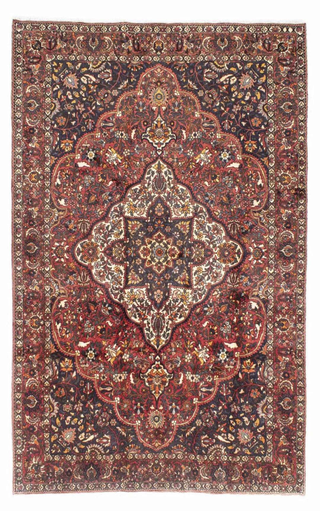 morgenland Wollteppich »Bachtiar Medaillon Rosso 326 x 214 cm«, rechteckig, günstig online kaufen