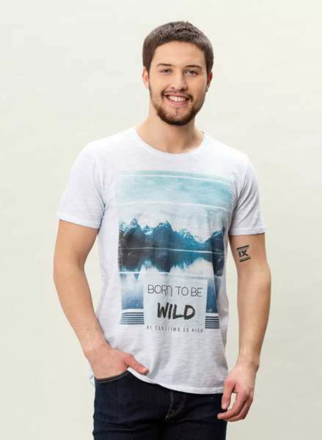 Mor-3015 Herren G.Dyed T-shirt günstig online kaufen