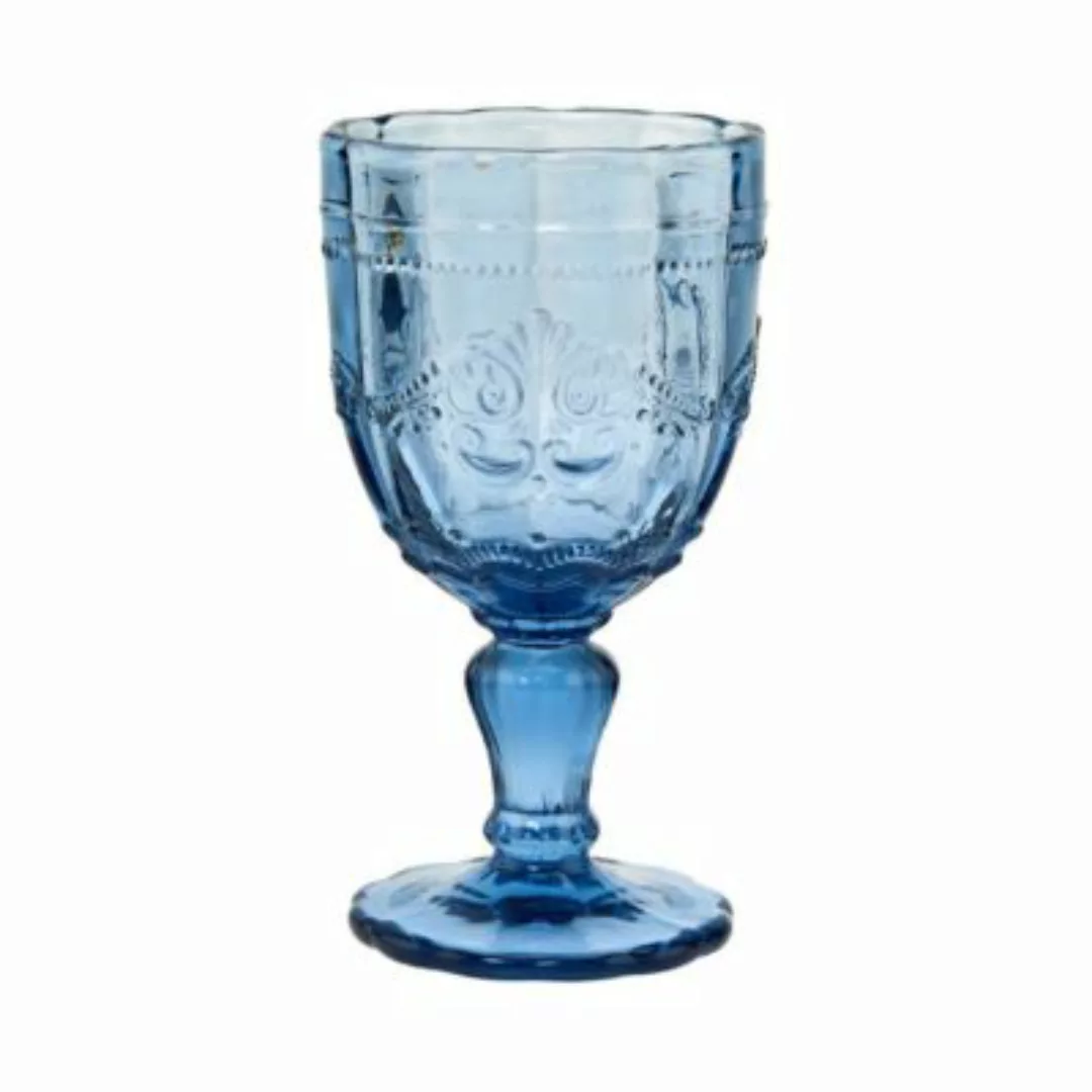 BUTLERS VICTORIAN Weinglas 230ml blau günstig online kaufen