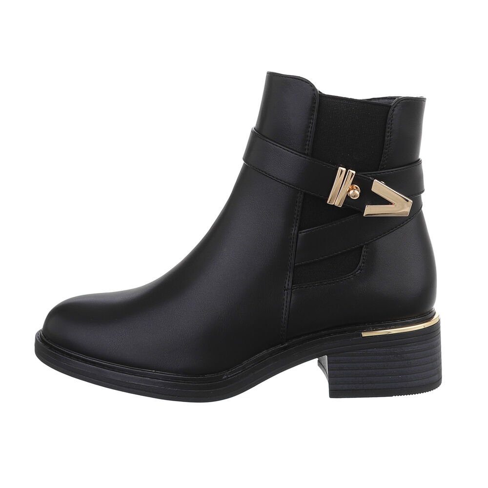 Ital-Design Damen Freizeit Stiefelette (84206712) Blockabsatz günstig online kaufen
