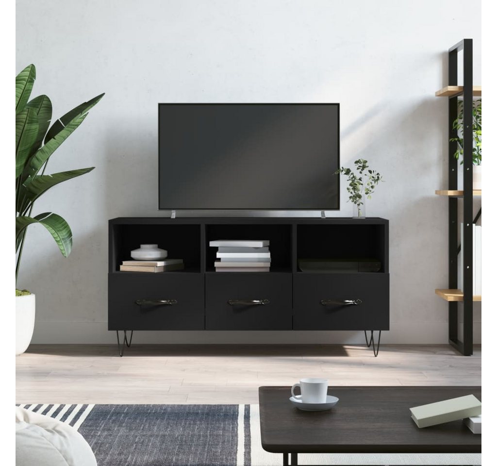 vidaXL TV-Schrank TV-Schrank Schwarz 102x36x50 cm Spanplatte günstig online kaufen