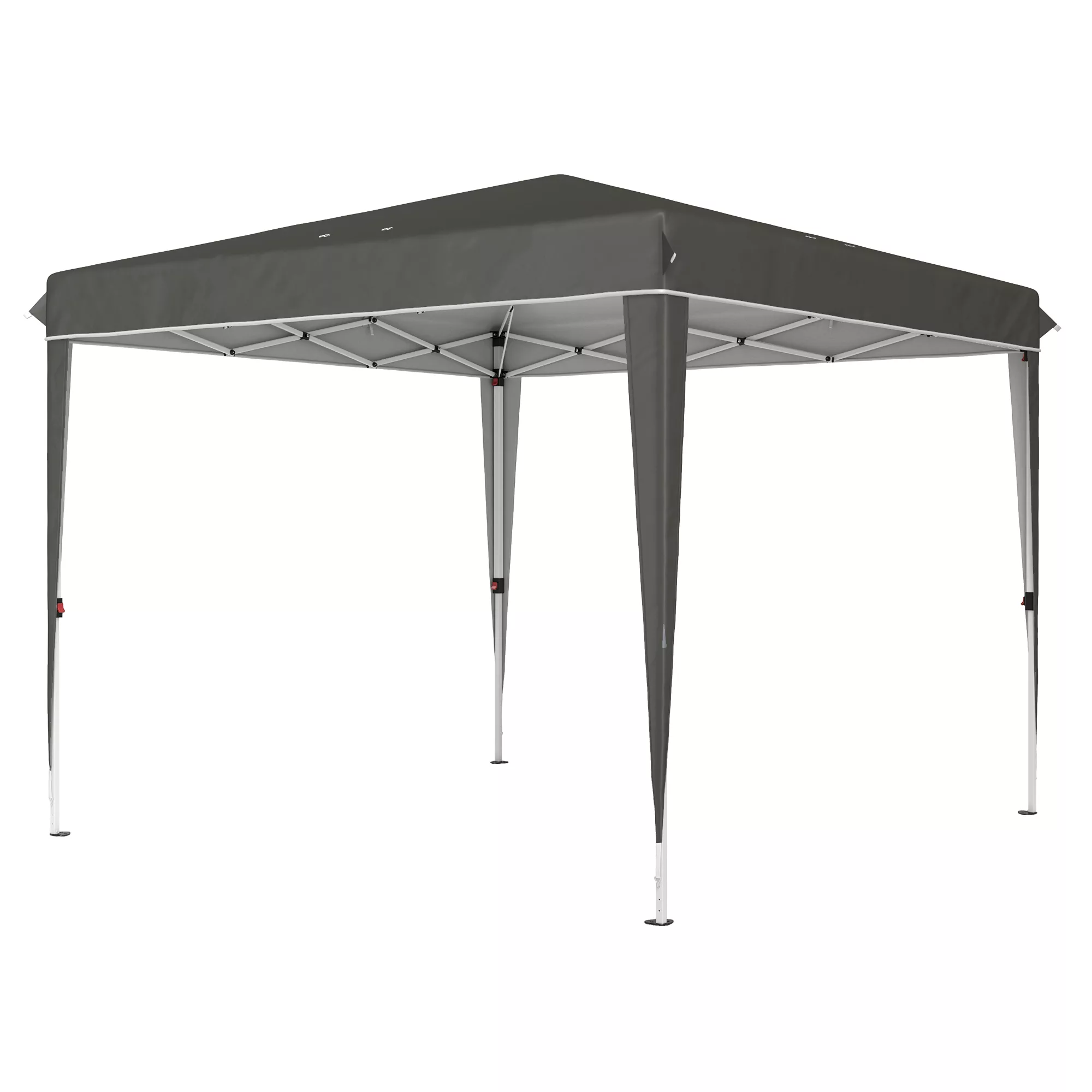 Outsunny Pavillon 3x3m, wasserabweisend Stabil Winterfest Pop-up Faltpavill günstig online kaufen