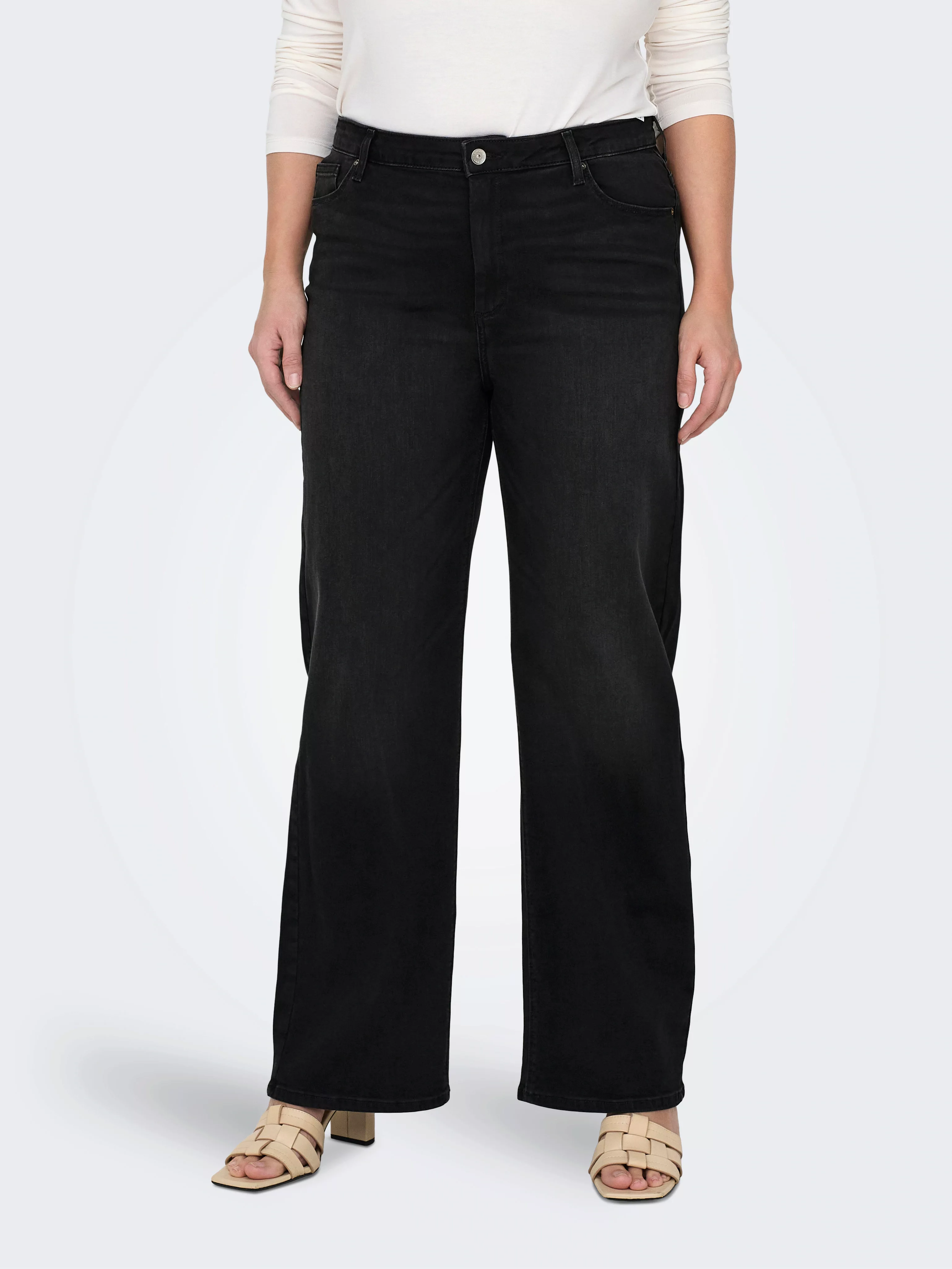 ONLY CARMAKOMA Loose-fit-Jeans CARWILLY (1-tlg) Plain/ohne Details günstig online kaufen