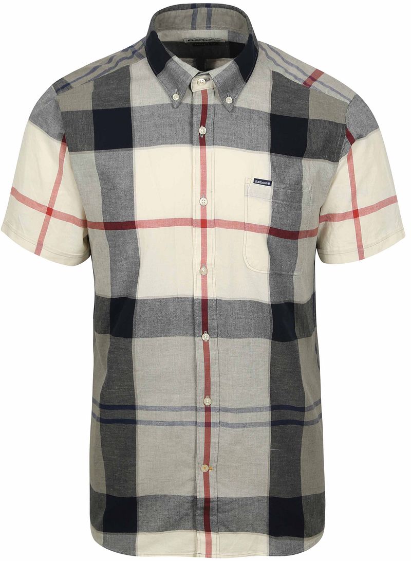 Barbour Shirt Doughill Bleache Pine Tartan - Größe M günstig online kaufen